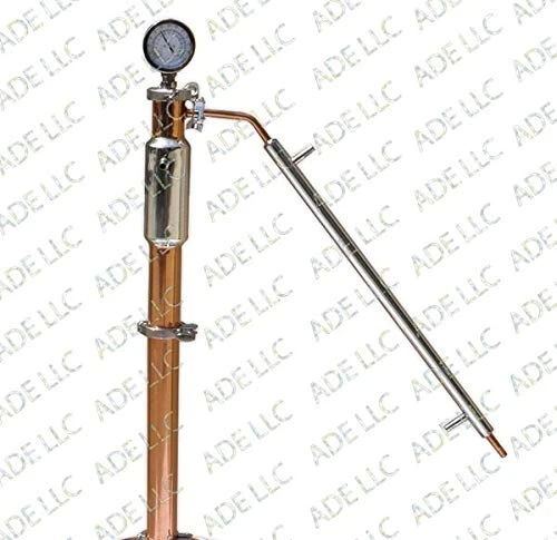 2" Copper And Stainless Reflux Column 1 2" Copper And Stainless Reflux Column