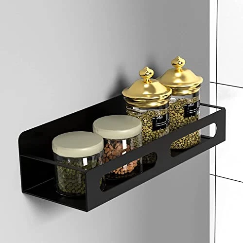 SPPDAG Magnetic Spice Rack, 4 Pack Kitchen Organization Fridge Condiment Rack, Super Strong Magnetic Shelf For Refrigerator 4 SPPDAG Magnetic Spice Rack, 4 Pack Kitchen Organization Fridge Condiment Rack, Super Strong Magnetic Shelf For Refrigerator - Image 4