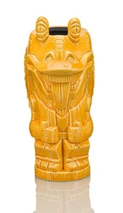 Star Wars Jar Jar Binks Ceramic Mug | Themed Tiki Mug | 18 Ounces