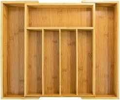 Bamboo Silverware Organizer, Expandable Kitchen Drawer Organizer For Cutlery, Wooden Utensil Holder, Multi-Function Drawer Storage, 5-7 Compartments 8 Bamboo Silverware Organizer, Expandable Kitchen Drawer Organizer For Cutlery, Wooden Utensil Holder, Multi-Function Drawer Storage, 5-7 Compartments -Peugeot Shop 41ffstORbL. AC