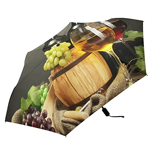 Parasol Folding Umbrella, Reinforced Windproof Waterproof, Portable Compact Anti-UV Sun Rain Protection For Travel Outdoor 1 Parasol Folding Umbrella, Reinforced Windproof Waterproof, Portable Compact Anti-UV Sun Rain Protection For Travel Outdoor