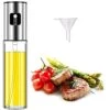 Fengroushang Olive Oil Sprayer Spritzer For Cooking Oil Mister For Air Fryer Oil Spray Dispenser Bottle Oil Vinegar Sprayer Bottle-Glass Olive Sprayer 100ML For BBQ/Baking/Frying