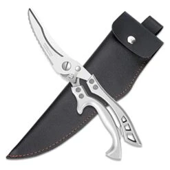 Stainless Steel Kitchen Shears,Multipurpose Heavy Duty Sharp Kitchen Scissors,for Bone,Chicken,Meat, Fish,Turkey,Vegetables,Barbecue