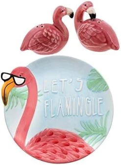 Flamingo Gift Set Salt & Pepper Shakers And Ceramic Flamingo Dish 17 Flamingo Gift Set Salt & Pepper Shakers And Ceramic Flamingo Dish -Peugeot Shop 41g0KMhYzZL. AC