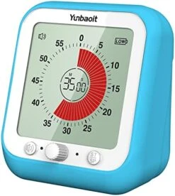 VT09 Digital Visual Timer With 3.5-Inch Colored Screen, 60-Minute Silent Countdown Timer For Kids Or Adults, Visual Time Management Tool For Study, Working, Teaching, Or Cooking(Blue) 9 VT09 Digital Visual Timer With 3.5-Inch Colored Screen, 60-Minute Silent Countdown Timer For Kids Or Adults, Visual Time Management Tool For Study, Working, Teaching, Or Cooking(Blue) -Peugeot Shop 41gWrFGdkKL. AC