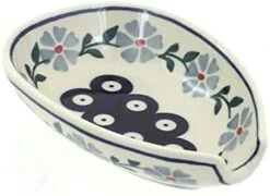 Ish Pottery Sage Floral Small Spoon Rest -Peugeot Shop 41gcLXoBzeL. AC
