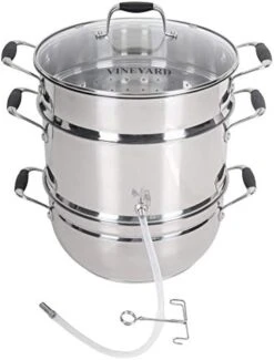 Stainless Steel Multi-Use Steam Juicer By VKP1140 10 Stainless Steel Multi-Use Steam Juicer By VKP1140 -Peugeot Shop 41gd pbLSmL. AC