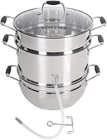 Stainless Steel Multi-Use Steam Juicer By VKP1140 5 Stainless Steel Multi-Use Steam Juicer By VKP1140 - Image 5