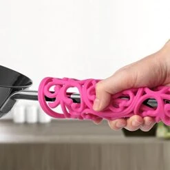 Silicone Trivet ME.FAN 3 Set Silicone Trivet Mat - Multi-Use Intricately Carved Insulated Flexible Durable Non Slip Coasters (Black) -Peugeot Shop 41guqHeCF7L