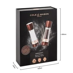 Cole & Mason Derwent Gift Set Chestnut Rose Gold -Peugeot Shop 41gyl9Zc75L