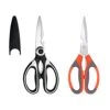 Kitchen Shears, Heavy Duty Kitchen Scissors, Multi-function Scissors With Cover, Stainless Steel Sharp Scissors For Seafood, Meat, Fish, Vegetable, BBQ, Nuts, 2 Pack