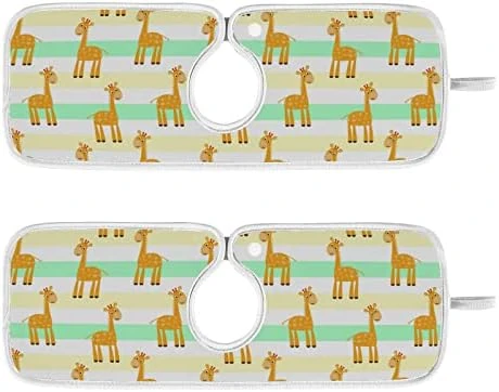 Kcldeci 2 Pack Faucet Mat Splash Guard For Kitchen Sink,Giraffes Safari Stripes 14x5 Inch Faucet Handle Drip Catcher Tray Absorbent Mat Fast Dry Mat For Kitchen, Bathroom 8 Kcldeci 2 Pack Faucet Mat Splash Guard For Kitchen Sink,Giraffes Safari Stripes 14x5 Inch Faucet Handle Drip Catcher Tray Absorbent Mat Fast Dry Mat For Kitchen, Bathroom - Image 8