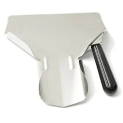 Commercial Stainless Steel French Fry Scoop, Chip Popcorn Bagger, Ice Candy Snacks Desserts Scooper, Right Handle