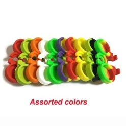 Silicone Wax Containers 5ML 15ML 17ml 26ml 34ml Multi Compartment Concentrate Jars With Large Black Mat And Carving Tools -Peugeot Shop 41hQeItTQTL