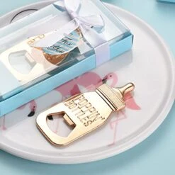 12pcs Bottle Opener Baby Shower Favor For Guest,Rose Gold Feeding Bottle Opener Wedding Favors Baby Shower Giveaways Gift To Guest, Party Favors Gift & Party Decorations Supplies (Blue, 12) -Peugeot Shop 41hcjD5fdaL