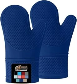 Heat And Slip Resistant Silicone Oven Mitts Set, Soft Cotton Lining, Waterproof, BPA-Free, Long Flexible Thick Gloves For Cooking, BBQ, Kitchen Mitt Potholders, Sets Of 2, 12.5 In, Black 22 Heat And Slip Resistant Silicone Oven Mitts Set, Soft Cotton Lining, Waterproof, BPA-Free, Long Flexible Thick Gloves For Cooking, BBQ, Kitchen Mitt Potholders, Sets Of 2, 12.5 In, Black -Peugeot Shop 41hpVqqwoKL. AC