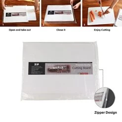 Disposable Cutting Boards 30 Count, Collapsible Cutting Board Sheet With Built-in Crease, Flexible Plastic Cutting Mat For Kitchen And Commercial Use, 17 X 12 In 10 Disposable Cutting Boards 30 Count, Collapsible Cutting Board Sheet With Built-in Crease, Flexible Plastic Cutting Mat For Kitchen And Commercial Use, 17 X 12 In -Peugeot Shop 41hpcOWa9FL