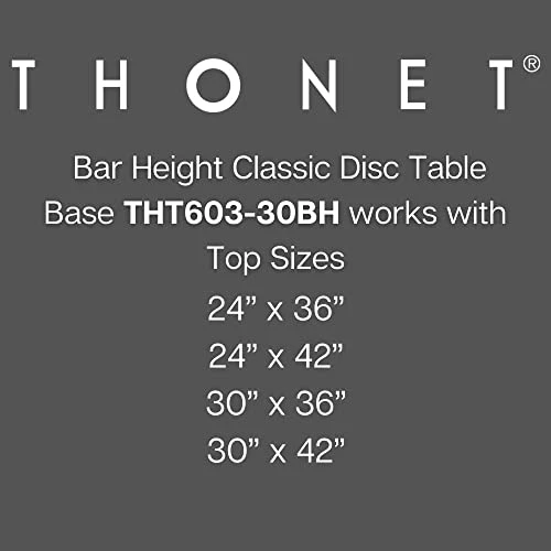 Bar Height Metal Table Base For Restaurants 30W X30D X40.75H | Our Cast Iron Table Base Is Perfect For Restaurants, Coffee Shops, Lounge Areas, And More | THT604-30BH Made In North America 4 Bar Height Metal Table Base For Restaurants 30W X30D X40.75H | Our Cast Iron Table Base Is Perfect For Restaurants, Coffee Shops, Lounge Areas, And More | THT604-30BH Made In North America - Image 4