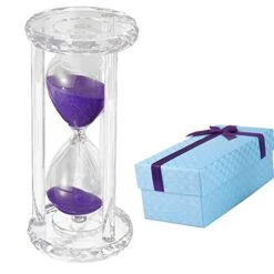 30 Minute Hourglass Timer With Purple Sand And Gift Box -Peugeot Shop 41iJB46huQL