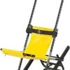 BMINK Manual Stair Chair, Portable Folding Stair Chair Evacuation Chair With Bracket Stair Chair Ambulance Firefighter Evacuation Medical Lift Stair Chair