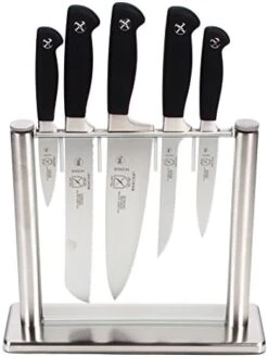20000 Genesis 6-Piece Forged Knife Block Set, Tempered Glass Block,Black -Peugeot Shop 41iPgfClhsL. AC