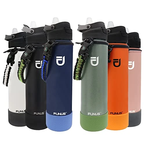 64oz Insulated Water Bottle (2 Lids) 64 Oz Vacuum Stainless Steel Water Bottle With Handle Flip Top Lid And Paracord BPA Free Metal Water Jug Sports Outdoor Camping 1 64oz Insulated Water Bottle (2 Lids) 64 Oz Vacuum Stainless Steel Water Bottle With Handle Flip Top Lid And Paracord BPA Free Metal Water Jug Sports Outdoor Camping
