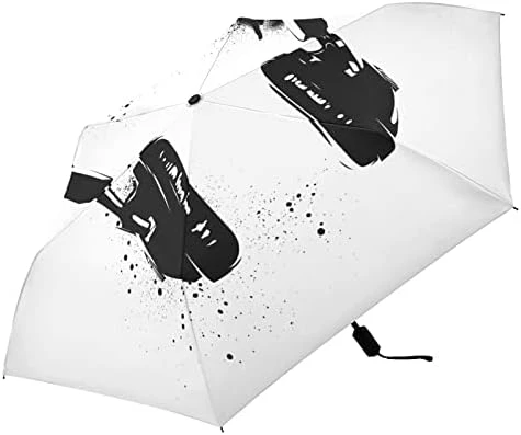 Parasol Folding Umbrella, Reinforced Windproof Waterproof, Portable Compact Anti-UV Sun Rain Protection For Travel Outdoor 9 Parasol Folding Umbrella, Reinforced Windproof Waterproof, Portable Compact Anti-UV Sun Rain Protection For Travel Outdoor - Image 9