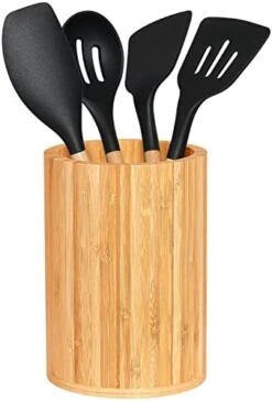 Marble Utensil Holder Set - Utensils Included - Flatware & Utensil Storage Organizer For Countertops, Pantry, Bathroom, Office & Center Table - Stylish Kitchen Counter Decor -Peugeot Shop 41id8x4UmNL. AC