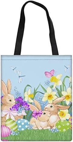 UNICEU Womens Printed Canvas Tote Shoulder Bag Fashion Shopping Casual Bag Foldaway Travel Bag 13 UNICEU Womens Printed Canvas Tote Shoulder Bag Fashion Shopping Casual Bag Foldaway Travel Bag - Image 13