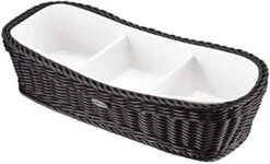 Westmark Saleen Rectangular Wicker Basket With Porcelain Insert, 315 X 135 X 75 Cm, Beige 13 Westmark Saleen Rectangular Wicker Basket With Porcelain Insert, 315 X 135 X 75 Cm, Beige -Peugeot Shop 41j9bdEVLML. AC
