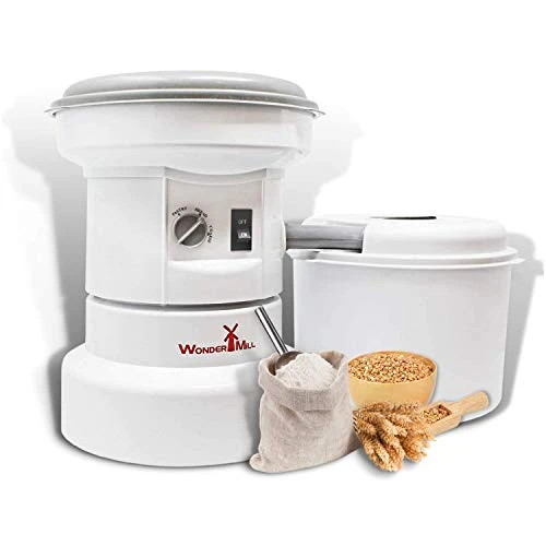 Powerful High Speed Electric Grain Mill Grinder For Healthy Gluten-Free Flours - Grain Grinder Mill, Wheat Grinder, Flour Mill Machine And Flour Mill Grinder For Home And Professional Use - Wondermill 1 Powerful High Speed Electric Grain Mill Grinder For Healthy Gluten-Free Flours - Grain Grinder Mill, Wheat Grinder, Flour Mill Machine And Flour Mill Grinder For Home And Professional Use - Wondermill