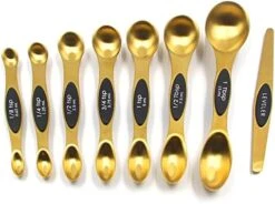 Magnetic Measuring Spoons Set Stainless Steel Sauce Spoons Fits In Spice Jars Set Of 8 Is Oil, Salt, Sauce And Vinegar Measuring Tool (Red) 16 Magnetic Measuring Spoons Set Stainless Steel Sauce Spoons Fits In Spice Jars Set Of 8 Is Oil, Salt, Sauce And Vinegar Measuring Tool (Red) -Peugeot Shop 41jhnKRatL. AC