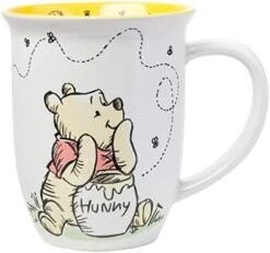 Winnie The Pooh Honey "Hunny" Pot Ceramic 3D Sculpted Coffee Mug, 23 Ounces -Peugeot Shop 41k7uKPJyGL. AC
