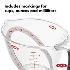 OXO Good Grips 3-Piece Angled Measuring Cup Set, Black -Peugeot Shop 41kK8egUkwL