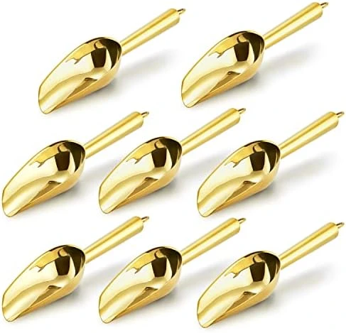 Mini Scoop, E-far 3 Ounce Stainless Steel Kitchen Utility Scoops, Ideal For Candy/Ice Cube/Flour/Sugar/Coffee Bean/Protein Powder, Food Grade & Anti Rust, Easy Clean & Dishwasher Safe (4 Pack) 12 Mini Scoop, E-far 3 Ounce Stainless Steel Kitchen Utility Scoops, Ideal For Candy/Ice Cube/Flour/Sugar/Coffee Bean/Protein Powder, Food Grade & Anti Rust, Easy Clean & Dishwasher Safe (4 Pack) - Image 12