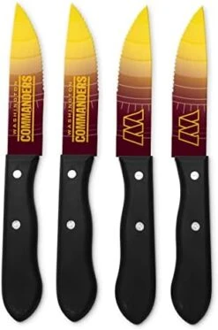 NFL Unisex-adult Steak Knives -Peugeot Shop 41kQKjVKgeL. AC