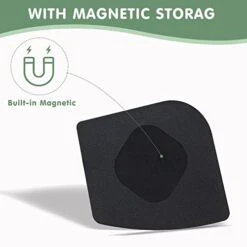 Cast Iron Scrubber + Pan Scraper, Upgraded Cast Iron Cleaner With Ergonomic Handle, Chainmail Scrubber For Cast Iron Pans And Skillets, Dishwasher Safe (Black, 1 Scrubber + 1 Scraper) 9 Cast Iron Scrubber + Pan Scraper, Upgraded Cast Iron Cleaner With Ergonomic Handle, Chainmail Scrubber For Cast Iron Pans And Skillets, Dishwasher Safe (Black, 1 Scrubber + 1 Scraper) -Peugeot Shop 41kTGn04nWL