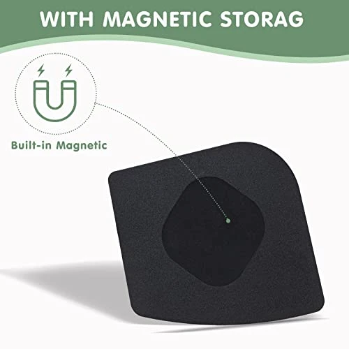 Cast Iron Scrubber + Pan Scraper, Upgraded Cast Iron Cleaner With Ergonomic Handle, Chainmail Scrubber For Cast Iron Pans And Skillets, Dishwasher Safe (Black, 1 Scrubber + 1 Scraper) 3 Cast Iron Scrubber + Pan Scraper, Upgraded Cast Iron Cleaner With Ergonomic Handle, Chainmail Scrubber For Cast Iron Pans And Skillets, Dishwasher Safe (Black, 1 Scrubber + 1 Scraper) - Image 3