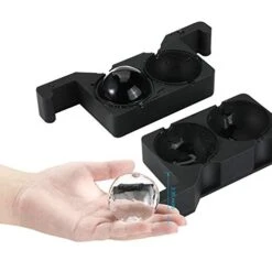 Whiskey Ice Ball Maker Crystal Clear Ice Ball Molds Large Sphere Ice Cube Trays For Whiskey, Cocktail, Brandy, Bourbon 12 Whiskey Ice Ball Maker Crystal Clear Ice Ball Molds Large Sphere Ice Cube Trays For Whiskey, Cocktail, Brandy, Bourbon -Peugeot Shop 41kTbnwNPTL