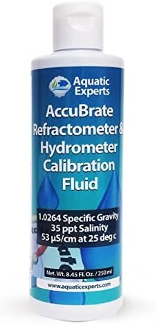 AccuBrate Refractometer And Hydrometer Salinity Calibration Fluid – Solution To Accurately Calibrate Refractometer And Hydrometer For Testing Natural Saltwater Or Synthetic Sea Water (60 Ml) 4 AccuBrate Refractometer And Hydrometer Salinity Calibration Fluid – Solution To Accurately Calibrate Refractometer And Hydrometer For Testing Natural Saltwater Or Synthetic Sea Water (60 Ml) - Image 4