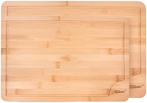 Bamboo Cutting Board Large 15 Inch, With Juice Groove, Handles On Both Sides For Easy Pick Up, Smooth Surface, For Kitchen And Party, Cut Raw Food Such As Meat, Beef And Chicken 14 Bamboo Cutting Board Large 15 Inch, With Juice Groove, Handles On Both Sides For Easy Pick Up, Smooth Surface, For Kitchen And Party, Cut Raw Food Such As Meat, Beef And Chicken - Image 14