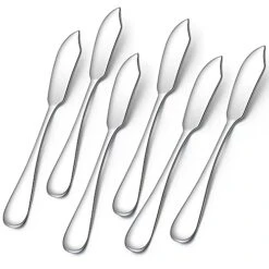 Butter Knife, Mini 5.91 Inches Stainless Steel Butter Spreader, Packs Of 6