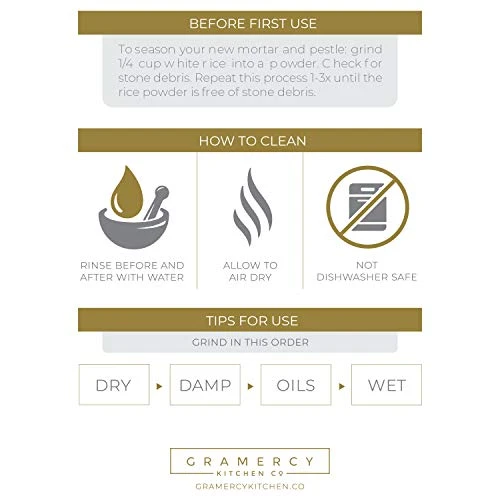 Marble Mortar And Pestle Set - Beautiful Polished White And Grey Veined Marble Mortar And Pestle Set With Garlic Peeler And Anti Scratch, Anti Skid Protective Pad 4 Marble Mortar And Pestle Set - Beautiful Polished White And Grey Veined Marble Mortar And Pestle Set With Garlic Peeler And Anti Scratch, Anti Skid Protective Pad - Image 4