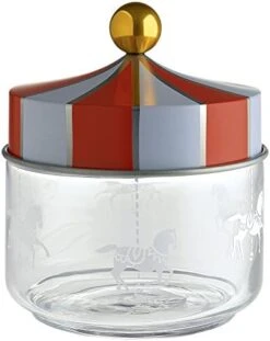 Alessi Decorative Circus Jar, , Multicolor -Peugeot Shop 41lQeBgwgqL. AC