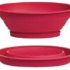 REPWORKS Progressive International CC-60 Collapsible Mini Colander, Red