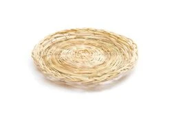 Brown Wicker Paper Plate Holders, 9.75 X 9.75 X 0.5 Inches -Peugeot Shop 41leDP7fgvL