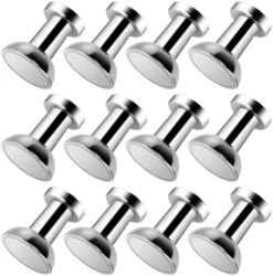 16Pcs Black Refrigerator Magnets Fridge Magnet, Strong Magnets Fridge, Whiteboard Magnets, Fridge Magnets Adults, Small Magnets For Kitchen, Office, School, Locker, Map Decorative -Peugeot Shop 41lfmDqmS6L. AC