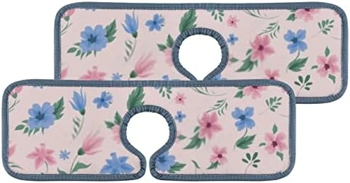 15" Microfiber Cloth Kitchen Faucet Absorbent Mat Splash Guard Drip Water Catcher Countertop Drying Protector Pads Faucet Behind For Bedroom Farmhouse Orange Halloween Pumpkins With Bats Stars 6 15" Microfiber Cloth Kitchen Faucet Absorbent Mat Splash Guard Drip Water Catcher Countertop Drying Protector Pads Faucet Behind For Bedroom Farmhouse Orange Halloween Pumpkins With Bats Stars - Image 6