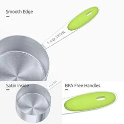 10 Piece Measuring Cups And Spoons Set In 18/8 Stainless Steel -Peugeot Shop 41ljfUp5A8L