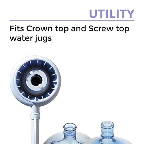 Anual Hand Pressure Drinking Fountain Pressure Pump Water Press Pump Food Grade BPA-Free Fits Most 2-6 Gallon Water Gallons (Excluding Glass Bottle) 1 Anual Hand Pressure Drinking Fountain Pressure Pump Water Press Pump Food Grade BPA-Free Fits Most 2-6 Gallon Water Gallons (Excluding Glass Bottle)